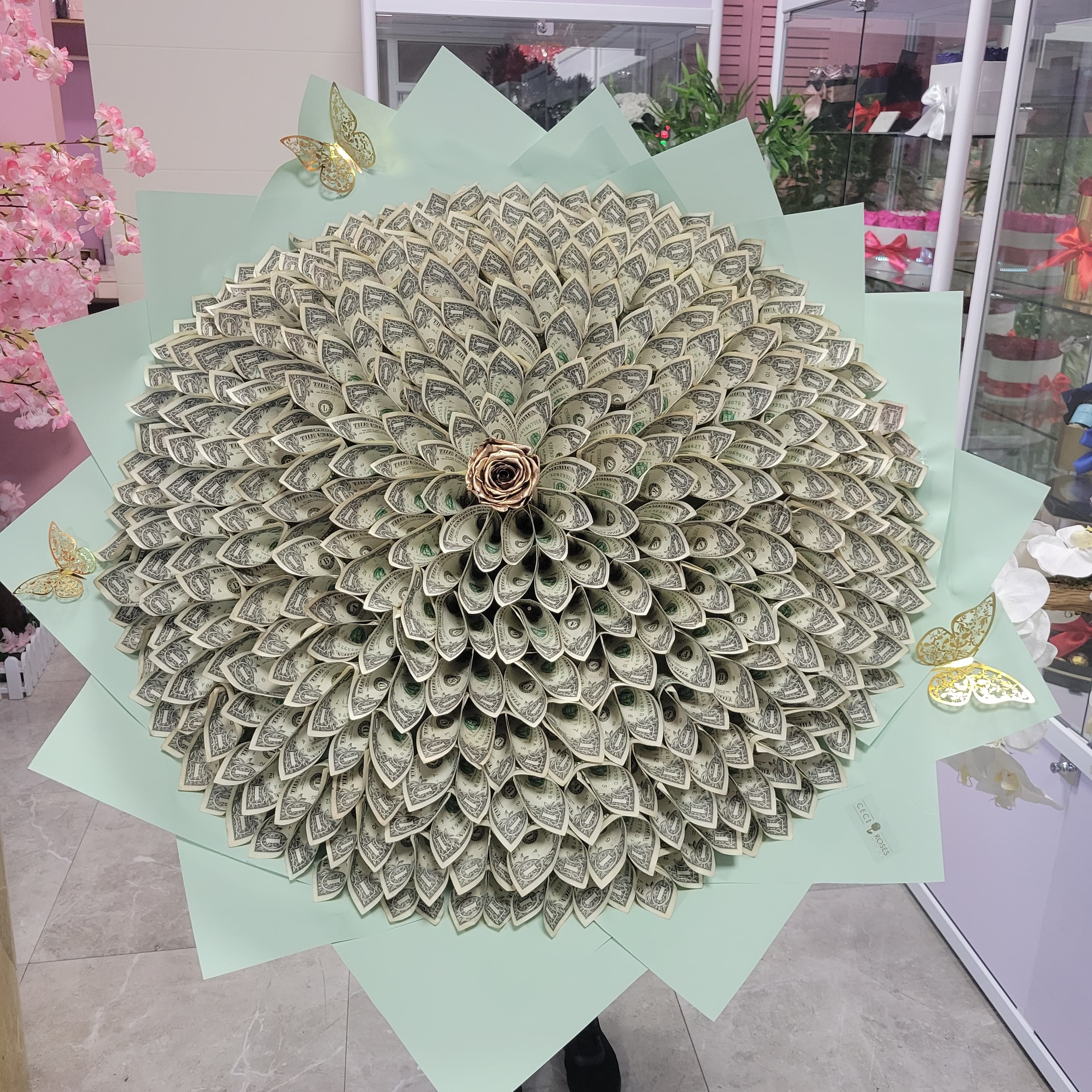 Big Bouquet of Dollar Bills